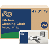 TORK chiffon de nettoyage pour cuisine, 415 x 355 mm, blanc