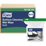 TORK chiffons humides de nettoyage de surfaces, recharge