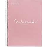 MIQUELRIUS cahier  spirale "Notebook EMOTIONS", A4, rose