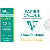 Clairefontaine papier calque, 90/95 g/m2, A4