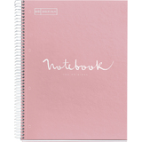 MIQUELRIUS cahier  spirale "Notebook EMOTIONS", A4, rose