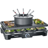 SEVERIN appareil  raclette et fondue RG 2347, 1.400 watts