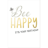 SUSY card Carte d'anniversaire bee yourself "Abeille"