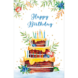 SUSY card Carte d'anniversaire wish and bloom "Pice monte"