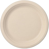 PAPSTAR assiette en canne  sucre "pure", rond, 230 mm