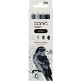 COPIC marqueur ciao, kit 3+1 shade "Dark cool Gray"