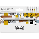 COPIC marqueur acrea "Essentials", set de 6