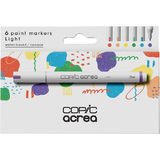 COPIC marqueur acrea "Light", set de 6