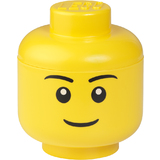 LEGO Bote en forme de tte storage HEAD BOY, S, 2 L, jaune