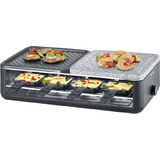 SEVERIN raclette-gril RG 2366, pierre et plaque de cuisson