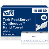 TORK peakserve Essuie-mains continu, 201 x 225 mm, blanc