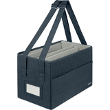 LEITZ sacoche Desk Sharing, en tissu, gris velours