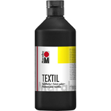 Marabu peinture pour tissu "Textil", flacon 500 ml, noir