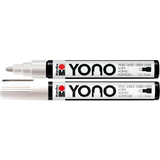 Marabu marqueur acrylique "YONO", 1,5 - 3,0 mm, blanc