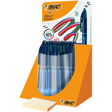 BIC stylo  bille 4 colours Smooth Drop, S, prsentoir de 30