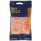 Hama perles  repasser midi, dans un sachet, rouge vif