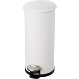 helit poubelle  pdale "the zinc", 30 litres, blanc