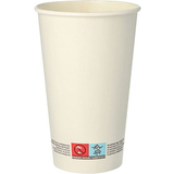 PAPSTAR gobelet en carton "pure", 0,4 l, blanc