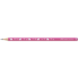 FABER-CASTELL crayon de papier Licorne, HB, rose