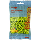 Hama perles  repasser midi, sachet, vert citron