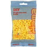 Hama perles  repasser midi, sachet, jaune ple