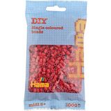 Hama perles  repasser midi, sachet, rouge moyen