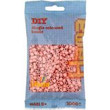 Hama perles  repasser midi, dans un sachet, rose clair