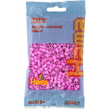 HAMA perles  repasser midi, en sachet, rose pastel