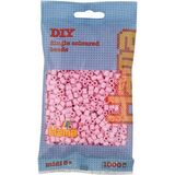 Hama perles  repasser midi, sachet, rose pastel