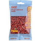 Hama perles  repasser midi, dans un sachet, auburn