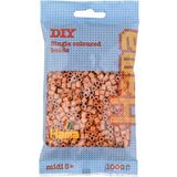 Hama perles  repasser midi, dans un sachet, marron clair