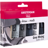 ROYAL talens Peinture acrylique AMSTERDAM, set de gris