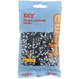 Hama perles  repasser midi, dans un sachet, argent