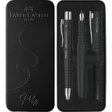 FABER-CASTELL set de stylos POLY BALL/PEN, noir