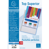 EXACOMPTA pochette perfore qualit suprieure, A4, PP