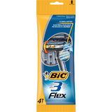 BIC rasoir jetable 3 Flex, pour hommes, pack de 4