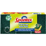 Spontex ponge Anti-Gras, pack de 3