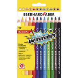 EBERHARD faber Crayon de couleur tri WINNER, tui de 12