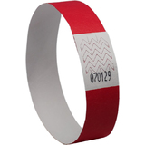 AVERY bracelet imprimable, 256 x 19 mm, rouge fluo