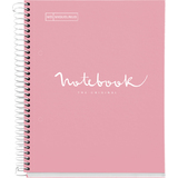 MIQUELRIUS cahier  spirale "Notebook EMOTIONS", A4, rose