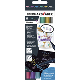 EBERHARD faber Marqueur  pigment Metallic Duo, tui de 6