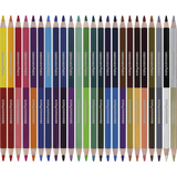 EBERHARD faber Crayon de couleur colori DUO, tui de 24