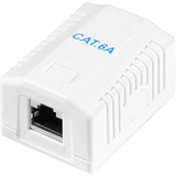 LogiLink prise RJ45 cat. 6A avec botier en saillie, 1x RJ45