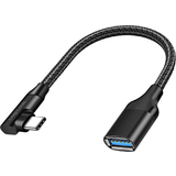 LogiLink Cble adaptateur USB 3.2 Gen2, usb-c - USB-A, 0,2 m