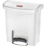 Rubbermaid collecteur  pdale slim Jim, 15 litres, blanc