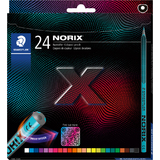 STAEDTLER crayon de couleur NORIX, tui en carton de 24