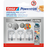 tesa crochet Powerstrips wired HOOK SMALL, transparent