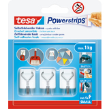 tesa crochet Powerstrips wired HOOK SMALL, blanc