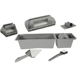 BRDER mannesmann Kit de peintre, 9 pices, gris