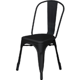 PAPERFLOW chaise visiteur d'extrieur URBAN, set de 2, noir